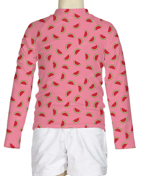 Long Sleeve Chest Panel Raglan Rashie
