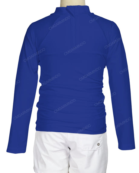 Long Sleeve Chest Panel Raglan Rashie