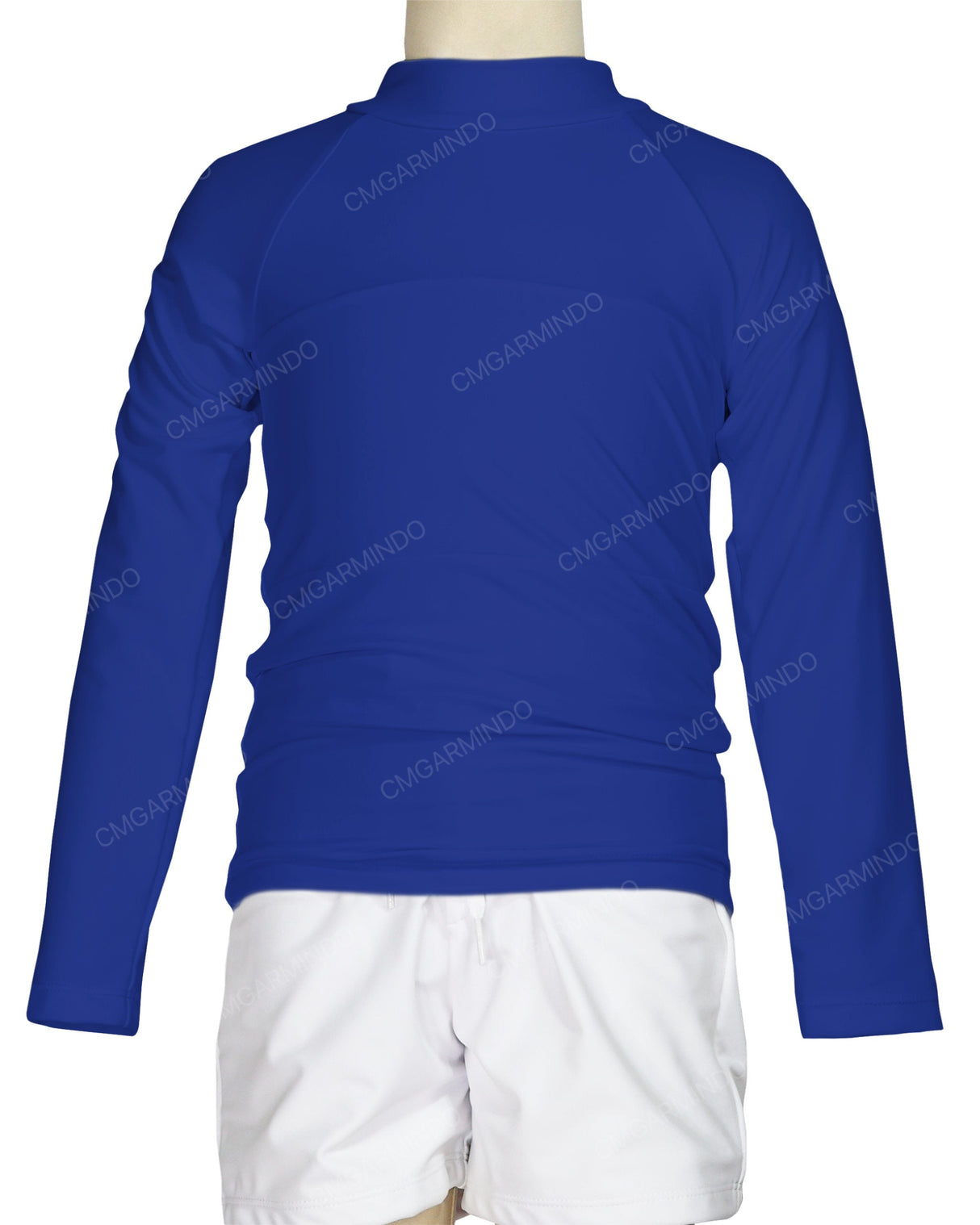 Long Sleeve Chest Panel Raglan Rashie