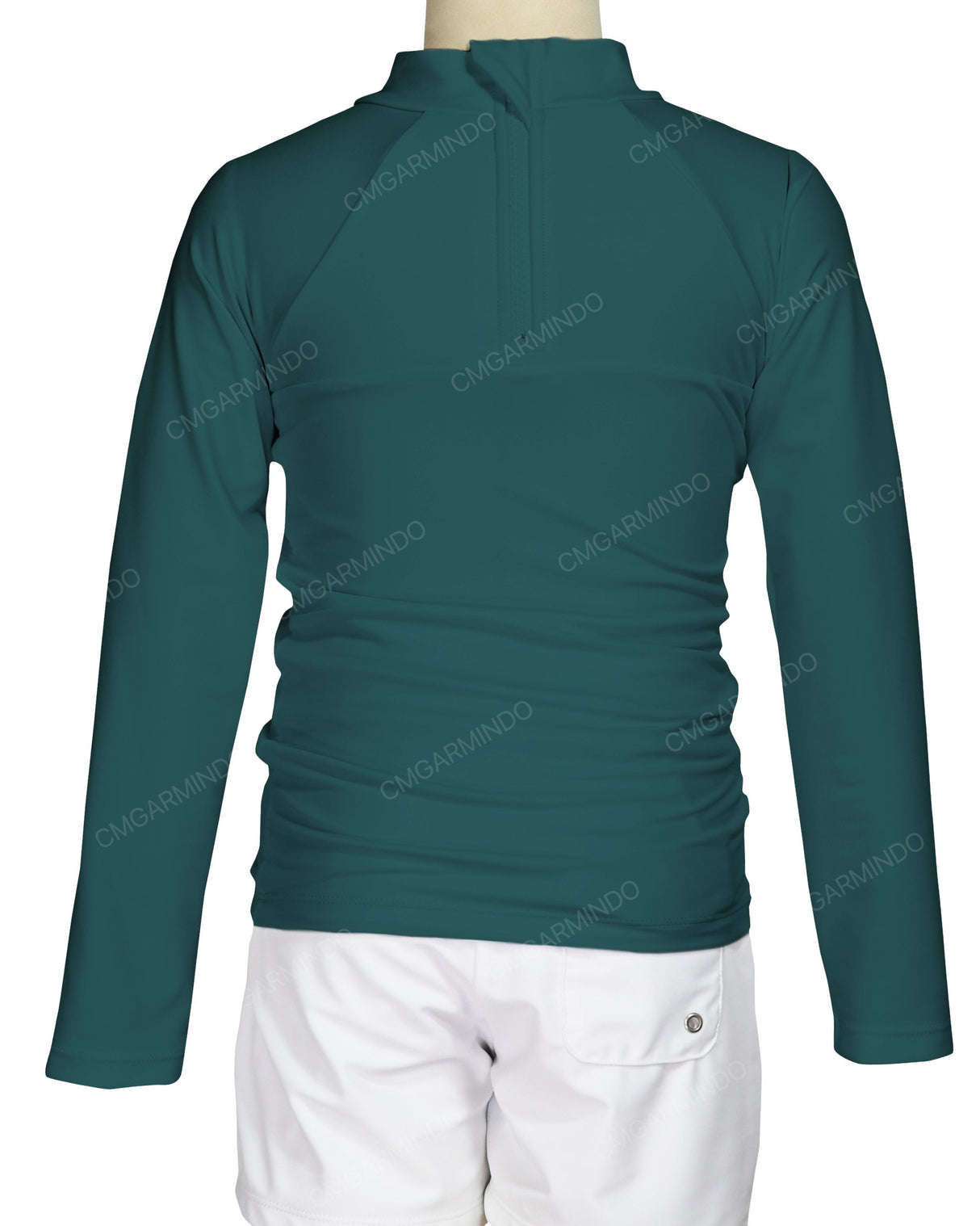 Long Sleeve Chest Panel Raglan Rashie