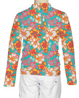 Long Sleeve Chest Panel Raglan Rashie
