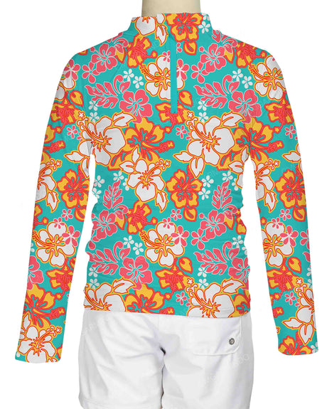Long Sleeve Chest Panel Raglan Rashie