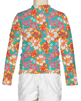 Long Sleeve Chest Panel Raglan Rashie