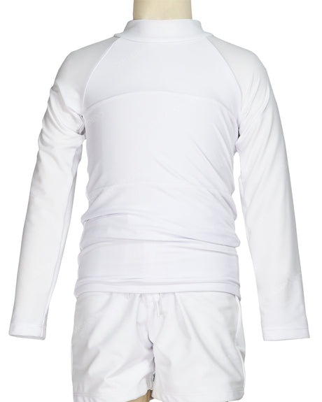 Long Sleeve Chest Panel Raglan Rashie