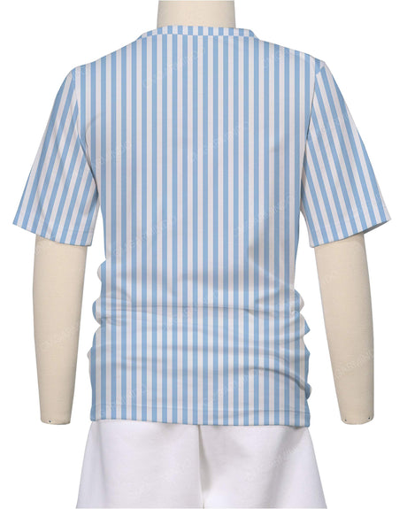 Short Sleeve Crew Neck Pyjama Top