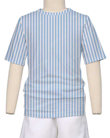 Short Sleeve Crew Neck Pyjama Top