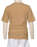 Short Sleeve Crew Neck Pyjama Top