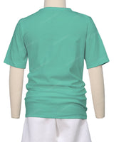 Short Sleeve Crew Neck Pyjama Top
