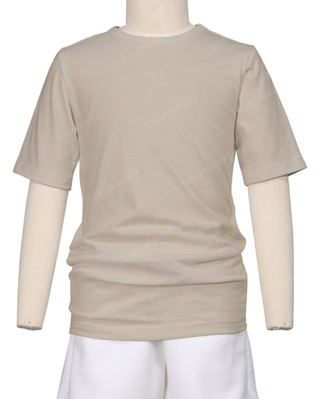 Short Sleeve Crew Neck Pyjama Top