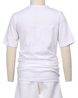 Short Sleeve Crew Neck Pyjama Top