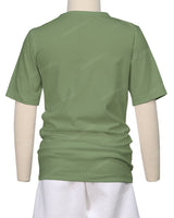Short Sleeve Crew Neck Pyjama Top