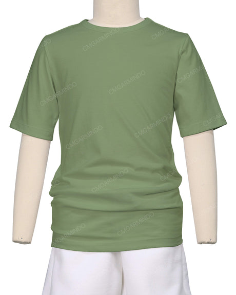 Short Sleeve Crew Neck Pyjama Top