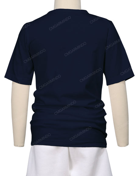 Short Sleeve Crew Neck Pyjama Top