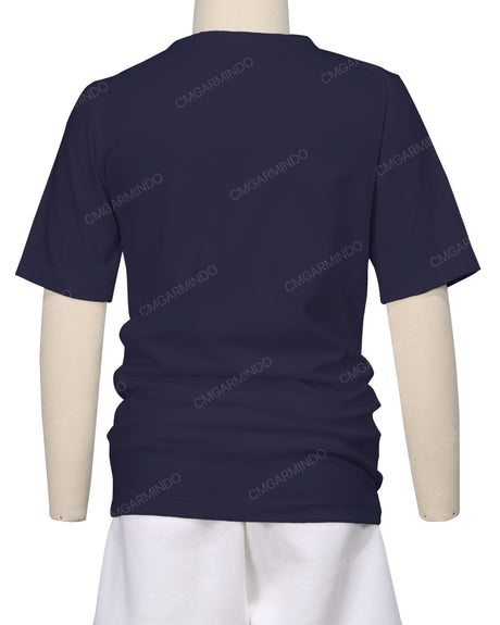 Short Sleeve Crew Neck Pyjama Top