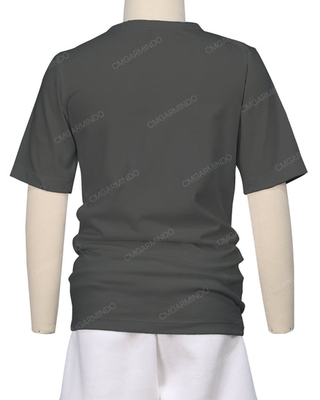 Short Sleeve Crew Neck Pyjama Top