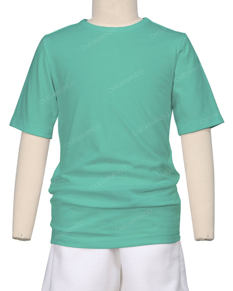 Short Sleeve Crew Neck Pyjama Top
