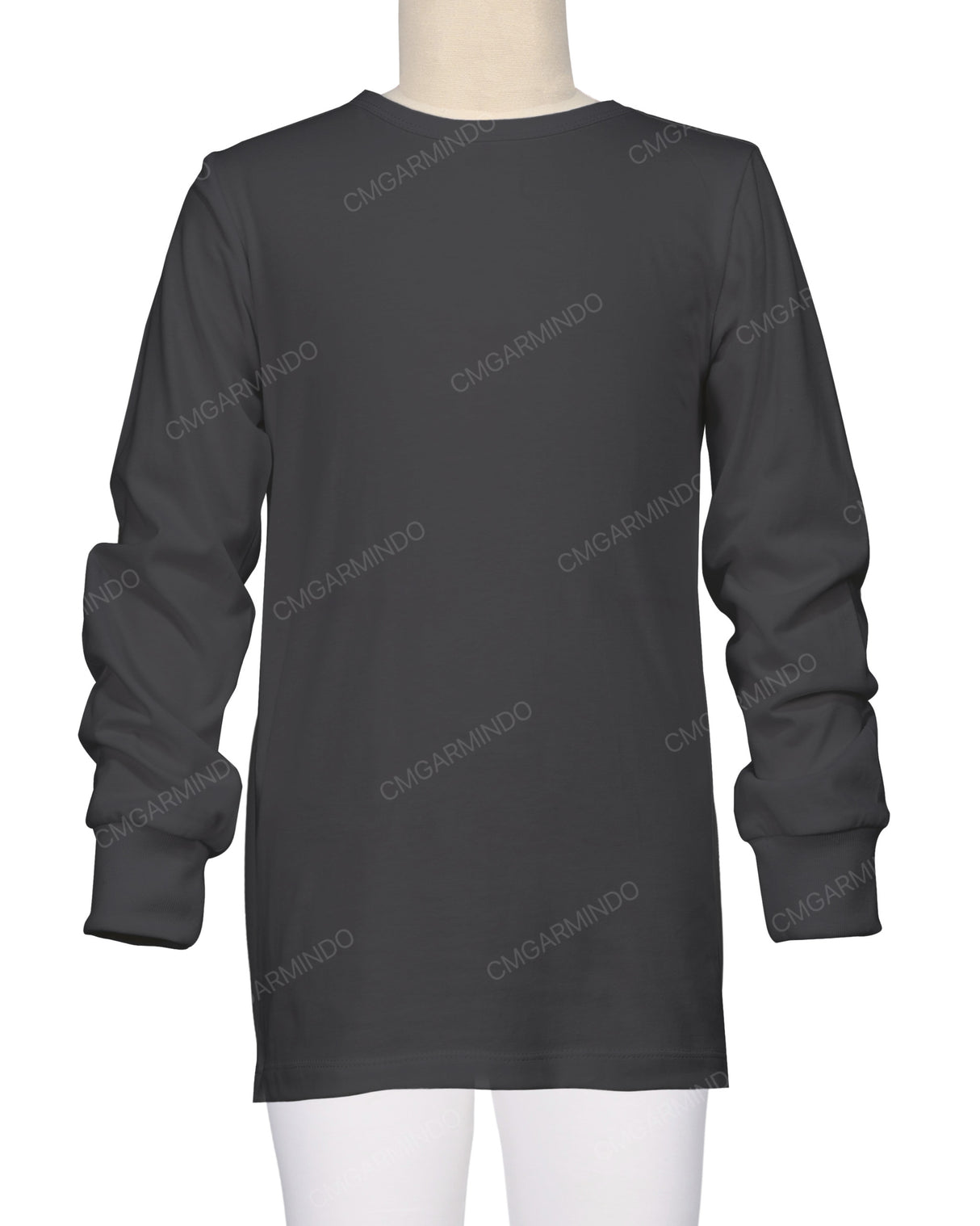 Long Sleeve Crew Neck Pyjama Top