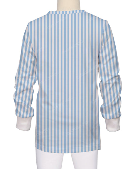 Long Sleeve Crew Neck Pyjama Top