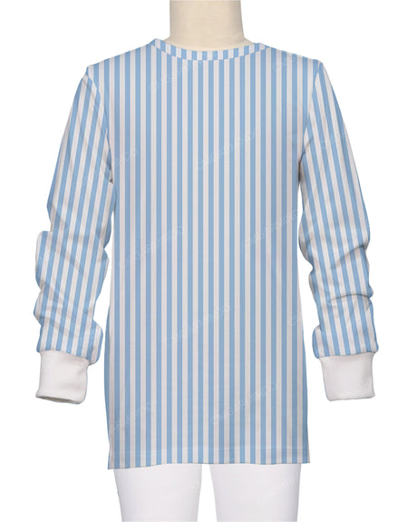 Long Sleeve Crew Neck Pyjama Top