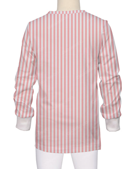 Long Sleeve Crew Neck Pyjama Top