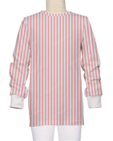 Long Sleeve Crew Neck Pyjama Top
