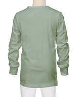 Long Sleeve Crew Neck Pyjama Top