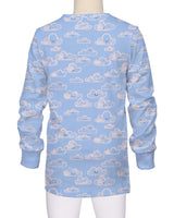 Long Sleeve Crew Neck Pyjama Top