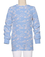 Long Sleeve Crew Neck Pyjama Top