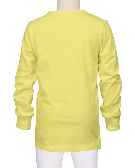 Long Sleeve Crew Neck Pyjama Top