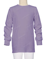Long Sleeve Crew Neck Pyjama Top