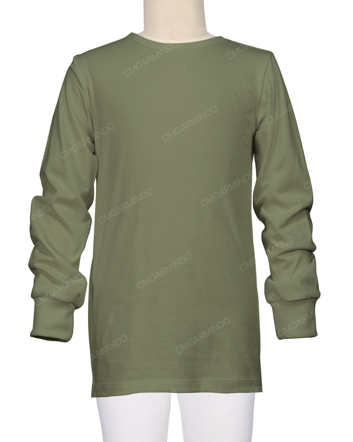 Long Sleeve Crew Neck Pyjama Top