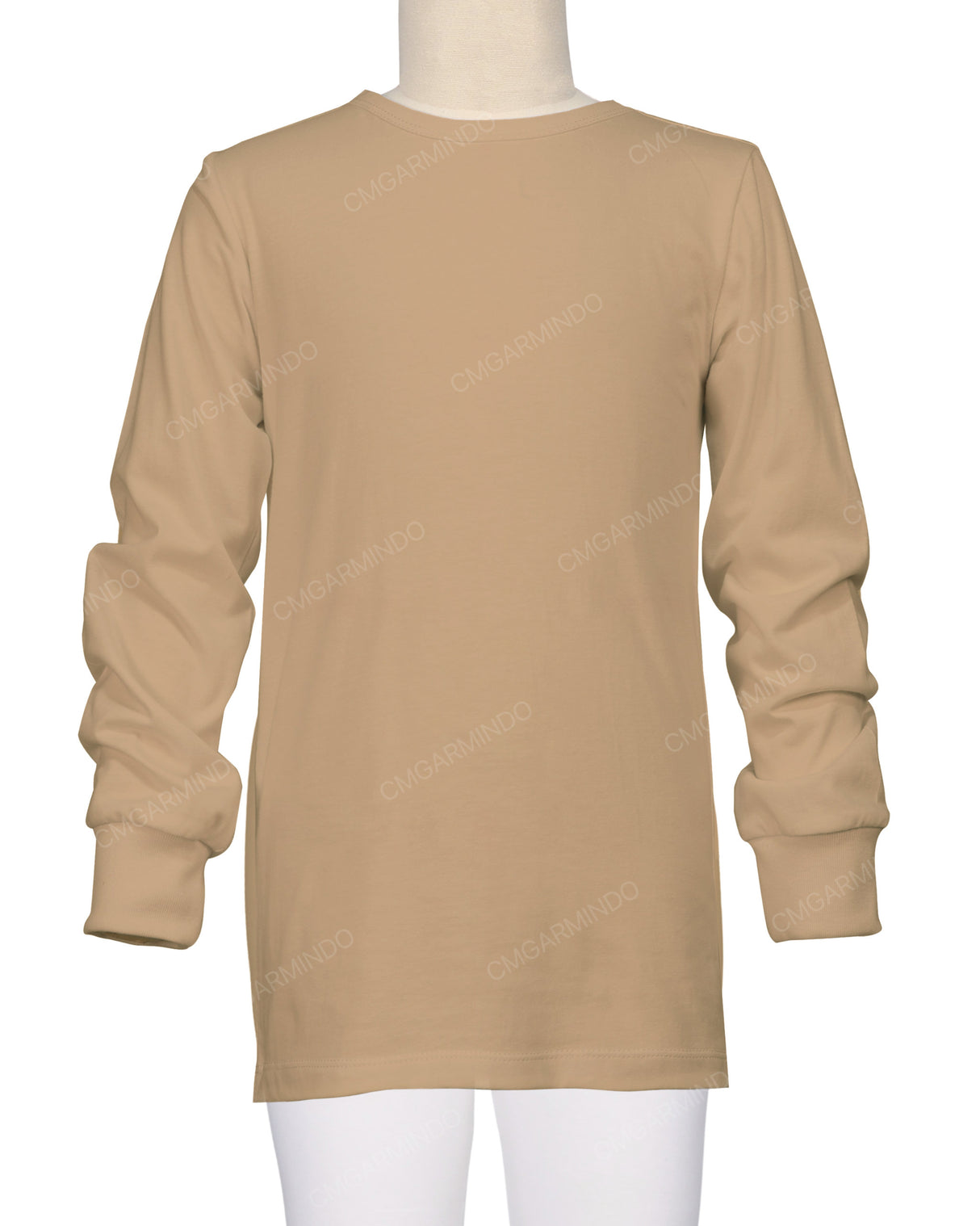 Long Sleeve Crew Neck Pyjama Top