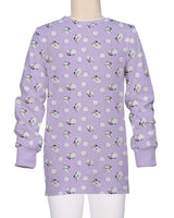 Long Sleeve Crew Neck Pyjama Top