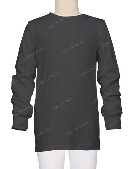 Long Sleeve Crew Neck Pyjama Top