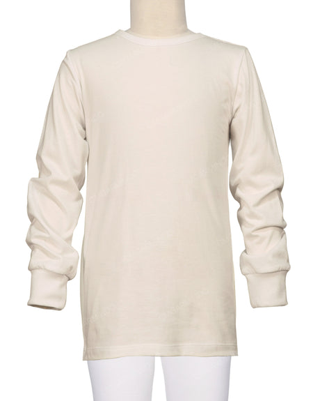 Long Sleeve Crew Neck Pyjama Top