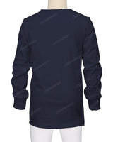Long Sleeve Crew Neck Pyjama Top