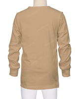 Long Sleeve Crew Neck Pyjama Top