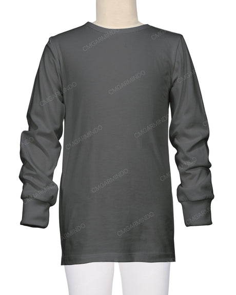 Long Sleeve Crew Neck Pyjama Top