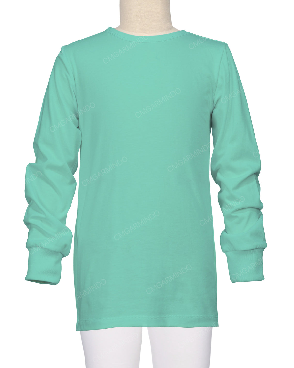 Long Sleeve Crew Neck Pyjama Top