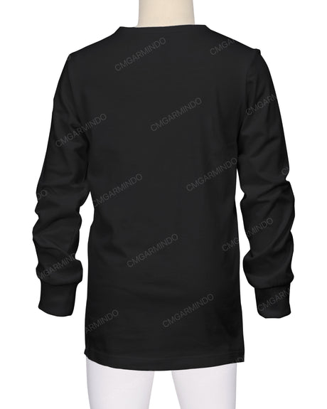 Long Sleeve Crew Neck Pyjama Top