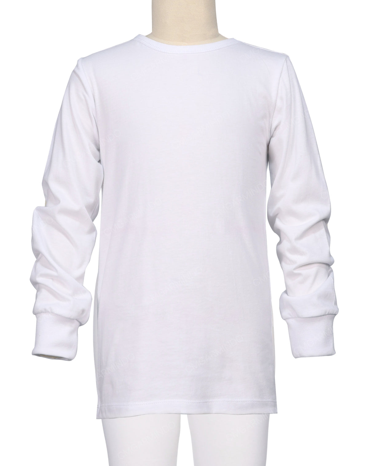 Long Sleeve Crew Neck Pyjama Top