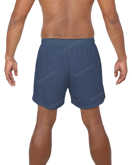 Elastic Waist Boxer Shorts