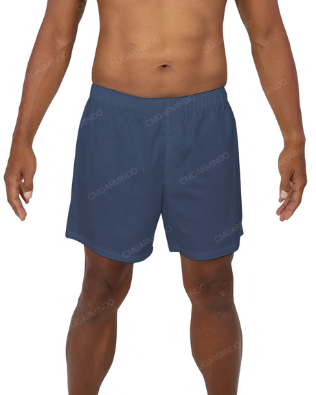 Elastic Waist Boxer Shorts