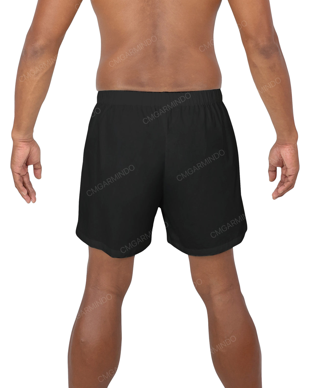 Elastic Waist Boxer Shorts
