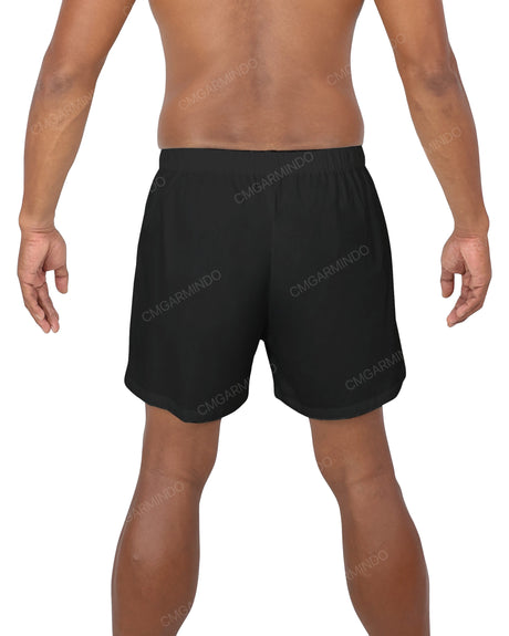 Elastic Waist Boxer Shorts