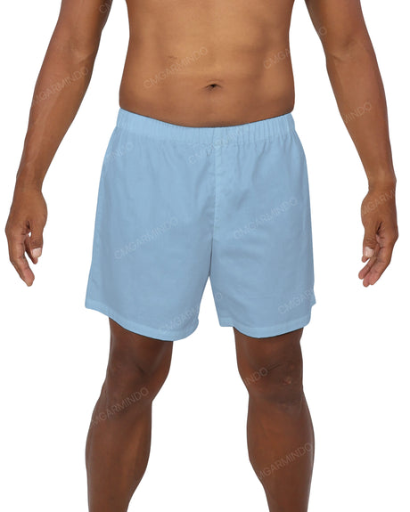 Elastic Waist Boxer Shorts