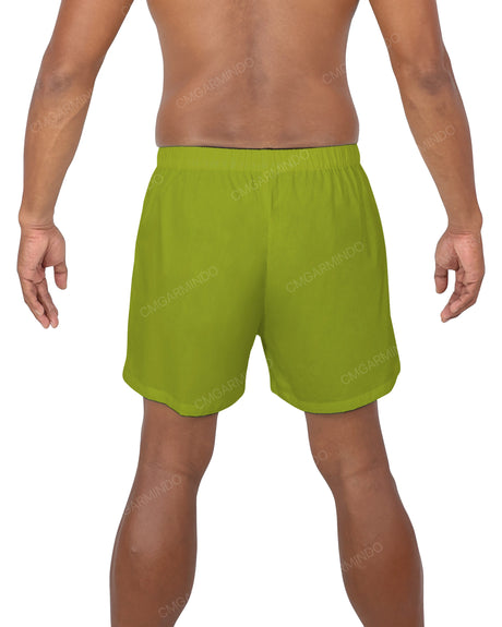 Elastic Waist Boxer Shorts