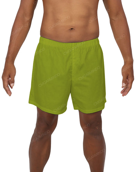 Elastic Waist Boxer Shorts