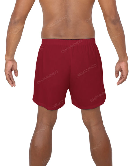 Elastic Waist Boxer Shorts