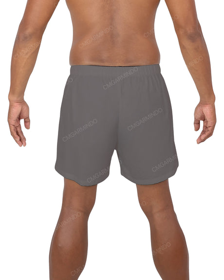 Elastic Waist Boxer Shorts